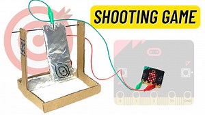 Hello makers, how good are you at aiming and shooting? 🎯 🔫 Want to test your skills and challenge your friends? In today's project, will be making an easy and fun shooting game using micro:bit. Let's get started. 🚀 📄 Tutorial: https://my.cytron.io/tutorial/build-a-shooting-game-using-micro:bit 💻 Code: https://makecode.microbit.org/_7fFV5VhbghPK 🛒 micro:bit: https://my.cytron.io/c-micro-bit/c-micro-bit-main-board/p-micro-bit-v2-go-bundle 🛒 Crocodile Clip with Wire: https://my.cytron.io/p-c
