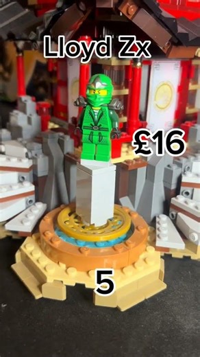 Top 5 most expensive Lloyd minifigures #lego #ninjago #legoninjago