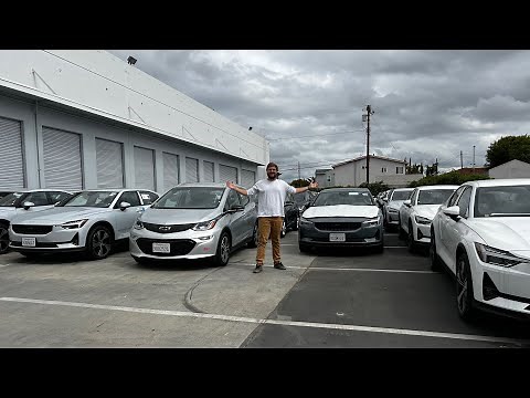 I Selected The Hertz Managers EV Special Rental Car At LAX!