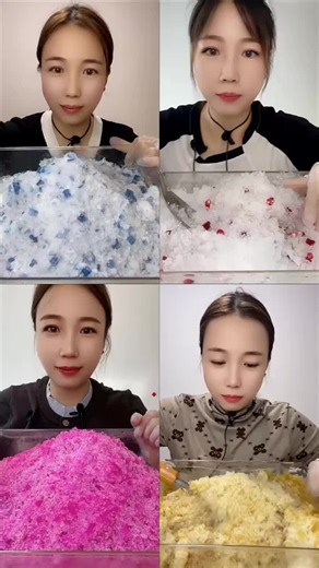 ASMR Ice Eating Compilation: Satisfying Sounds