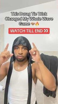 HOW TO TIE YOUR DURAG (BEGINNER FRIENDLY✅🔥) #360waves