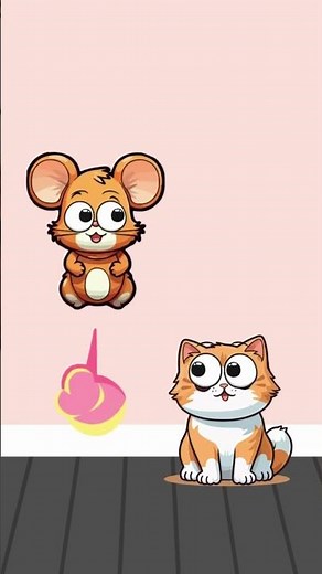 Two Cat Farting and Moving Up Funny Video Animation || Two Cats, One Hilarious Ride | Funny Short!