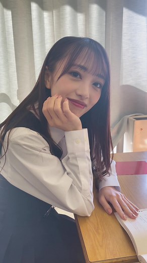可愛いすぎるクラスメイト #向井地美音 #AKB48 #どうしても君が好きだ #青春 #青春の1ページ #教室 #もし学校にAKBがいたら