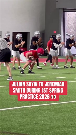 Ohio State football is back with spring practice ‼️#ohiostate #ohiostatefootball #collegefootball #juliansayin #heisman