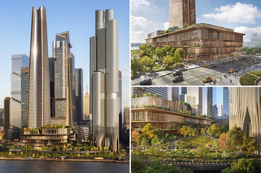 Related Companies unveil renderings of massive $12B NYC casino complex at Hudson Yards