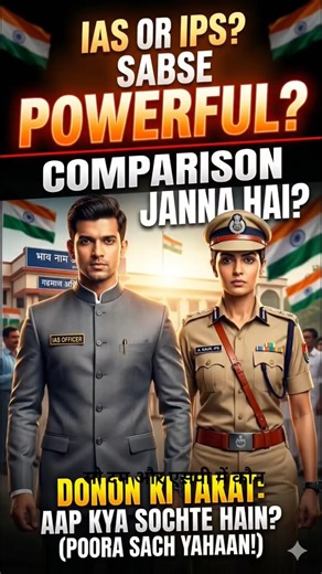Sabse Jyada Powerful Kaun? ⚡|IAS vs IPS Power Comparison 2026 #shorts #shortsfeed #ias #ips #dm #sp