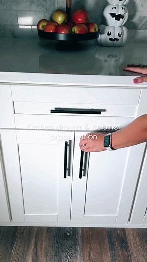 All of my kitchen cabinets & drawers together in one 🤍🕊️ #asmr #organize #organization #organizedhome #organizedkitchen #newhome #newkitchen #kitchenorganization #kitchencabinets #kitcheninspo #organizationideas