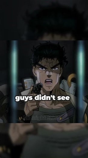 Jotoro and his evil spirit#jojosbizzareadventure #anime