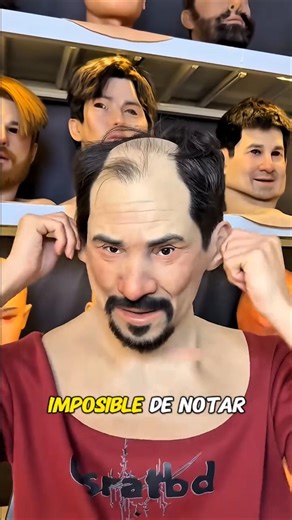 He became the director by putting on a fake face