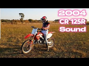 2004 Honda CR 125R Raw Power and Roaring Sound