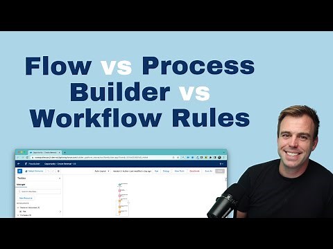 Salesforce Flow vs Process Builder vs Workflow Rules