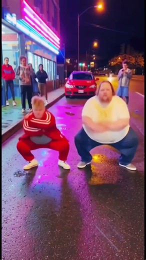 Pop Lock N Drop It — dance Darryl and Bobby style #AI #funny #poplockndropit #music #dance e