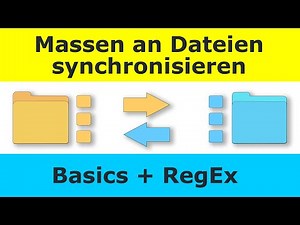 Synchronisieren von Verzeichnissen auch gefiltert (Basics & RegEx) | Total Commander Tutorial