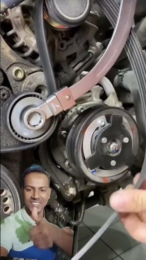alternator belt replace tricks #automobile #mechaniclife #tools #short