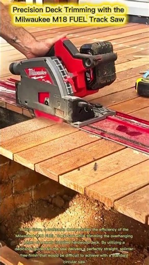 Precision Deck Trimming with this tool