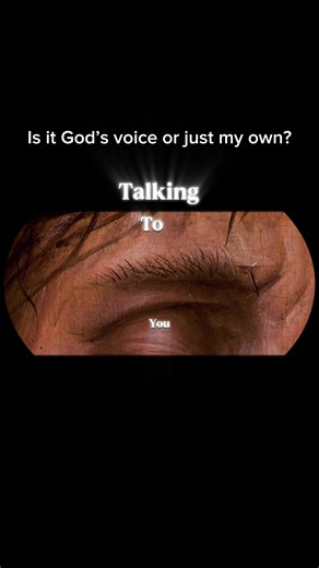 How do you know when it's God talking to you or just your own voice? God's voice aligns with Scripture. Your voice contradicts it. God's voice brings conviction that leads to repentance. Your voice brings condemnation that leads to shame. God's voice gives peace even when it's hard. Your voice gives anxiety even when it sounds good. God's voice glorifies Christ. Your voice glorifies you. God's voice produces fruit of the Spirit (Galatians 5:22-23). Your voice produces works of the flesh. God's v