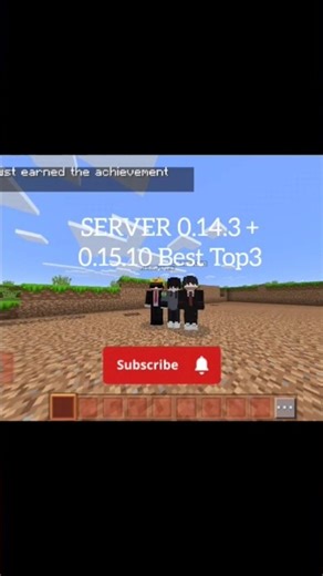 Minecraft 0.14.3+0.15.10 Server 😯 Top 3 ] #minecraft #server #indanserver #craftworld