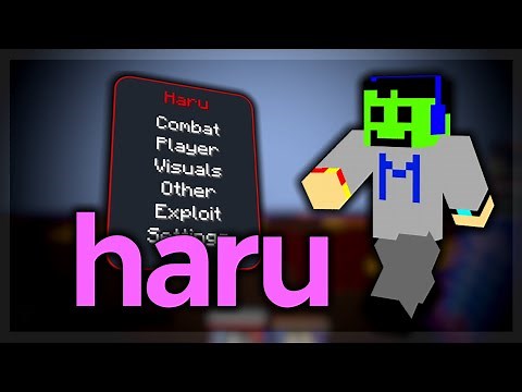 THE NEW BEST FREE GHOST CLIENT! | Haru Client Overview