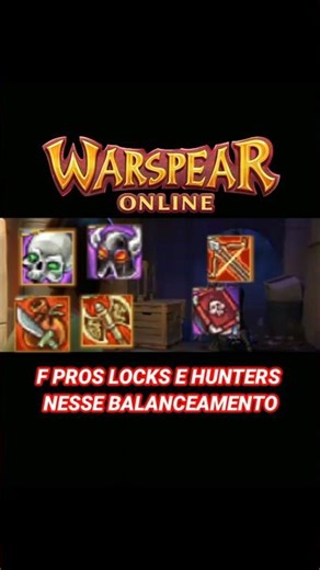 F pros locks e hunters família🥲 #Warspearonline #MMORPG #RPG #PvE #PvP #JxJ #JxM #pixelgames #shorts