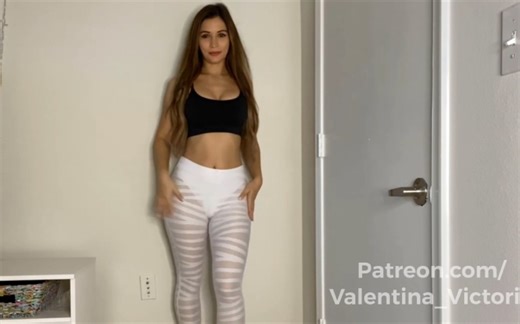 【瑜伽裤试穿】Sheer Yoga Pants Try On Haul