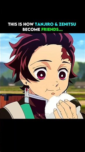 Tanjiro's Friendship 👘😘 #demonslayer #tanjiro #nezuko