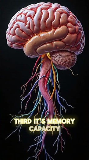 🧠 3 Mind-Blowing Brain Facts You WON'T Believe! #BrainFacts #HumanBody #ScienceFacts #DidYouKnow