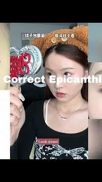 How to Correct Epicanthic Folds Open Inner Eye Corner Making Eyes Look Bigger