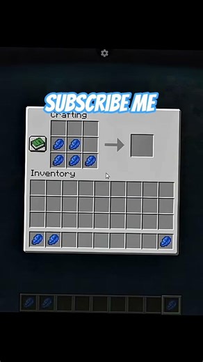 crafting lapis lazuli chestplate #minecraft #shorts