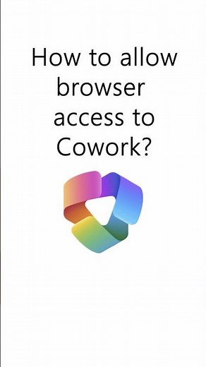How to allow browser access to Cowork?