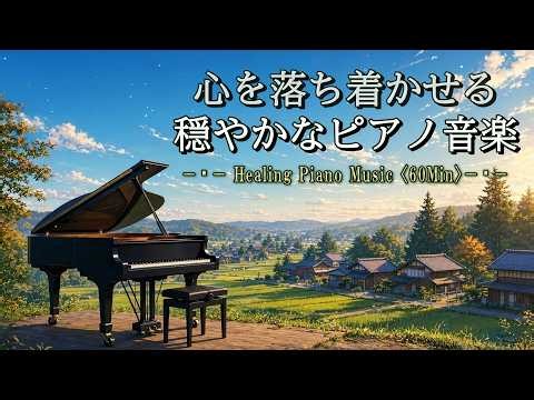 【リラックス／ピアノBGM】心を穏やかにする優しいピアノメロディー【癒し音楽：気分転換／作業／睡眠BGM】【🌿Healing Piano Music】
