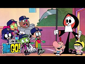 Welcome To The WB 100th Party!  | Teen Titans Go! | Cartoon Network