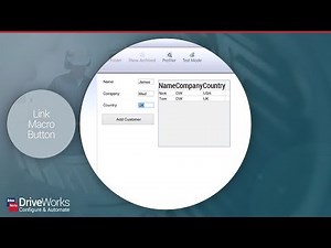 DriveWorks Quick Tips: Export to Table