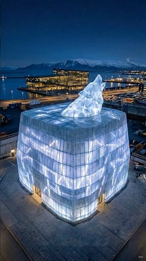 Incredible Time-Lapse: Building a Futuristic Wolf Sculpture Landmark
