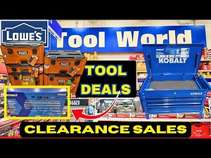 Lowe's Tool Deals & Clearance Sales You Can't Miss!