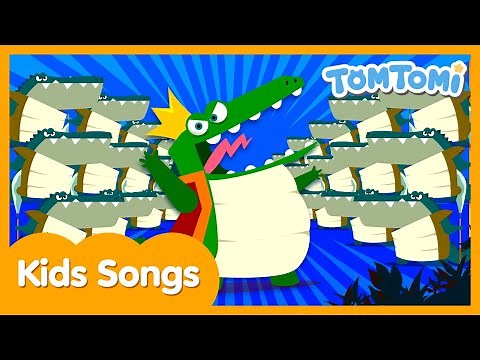 Alligators Song | Children's Song | Child Song | Nursery Rhymes | TOMTOMI Songs for Kids