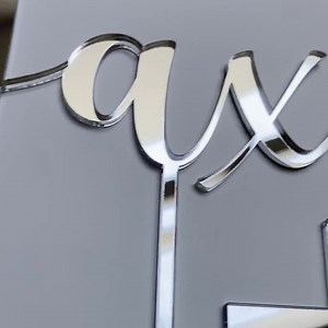 Christening Cake Topper - Name Cake Topper With Separate Cross Cake Charm - Religious Ceremonies Baptism / Confirmation - Etsy Australia