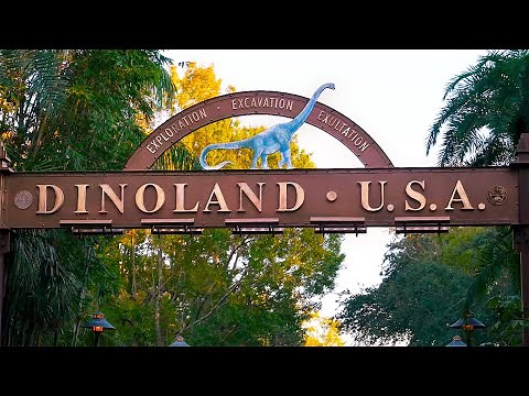 DinoLand, U.S.A. Full Tour at Disney's Animal Kingdom - Walt Disney World Walkthrough & Rides [4K]