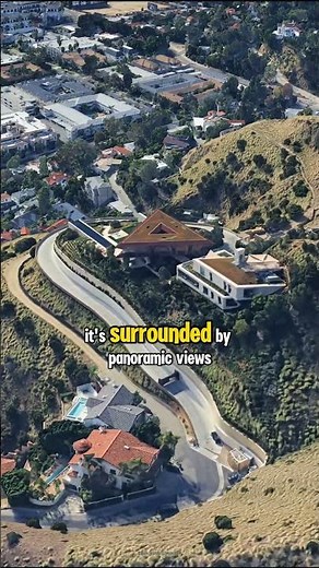 The Most Insane Roof Design in Hollywood Hills!
