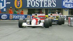 2.7M views · 29K reactions | A late pit stop for leader Nigel Mansell dropped him behind Ayrton Senna in Monte Carlo back in 1992. On fresher rubber, watch as the British driver ruthlessly hounds the Brazilian for the final five laps of the race  | F1 | Facebook