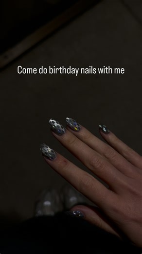 Nails By Maria on Instagram: "Thirty-twoooo 🎂 #nails #gelx #denver #verity #nailsdesign"
