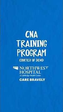 Northwest Hospital CNA Training Grant #cna