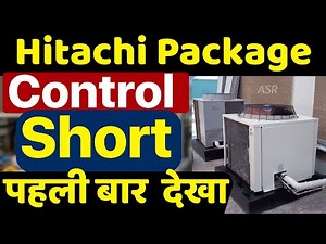 Hitachi Package Unit HP LP Pressure Switch Wiring Fault Finding HVAC Training Control Explained