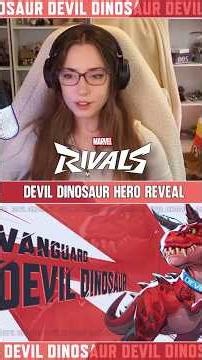 Devil Dinosaur Gameplay Reaction!!! 🦖 #marvelrivals