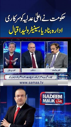 Govt Has Turned the Higher Judiciary into a State-Controlled Institution: Waleed Iqbal | Samaa TV
