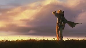 PC Animated Link Sunset Legend of Zelda Live Wallpaper