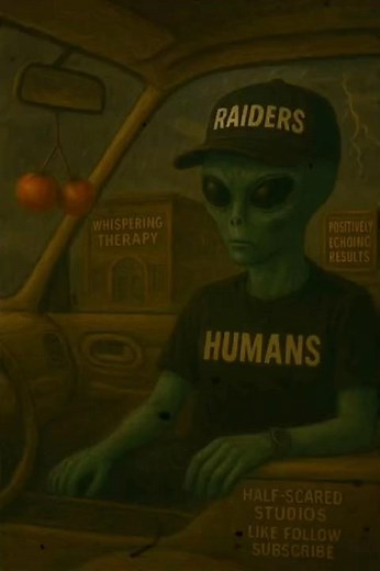 Sometimes an alien needs someone to talk to. #horrorfilms #shortfilm #shorts #series #creepy #horror