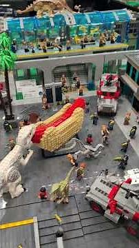 Huge LEGO Jurassic Park at Bricks Cascade 2025 #lego