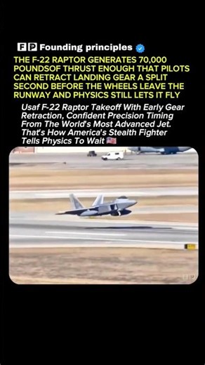 F-22 Pulled Gear Up Before Liftoff #soldier #USA #USAF #USArmy #Military
