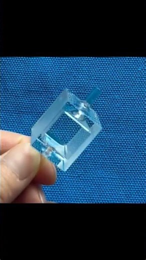 Square Quartz Vacuum Optical Gas Cell