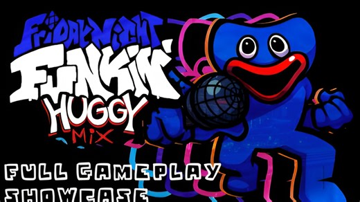 FRIDAY NIGHT FUNKIN'：HUGGY MIX -完整游戏展示-
